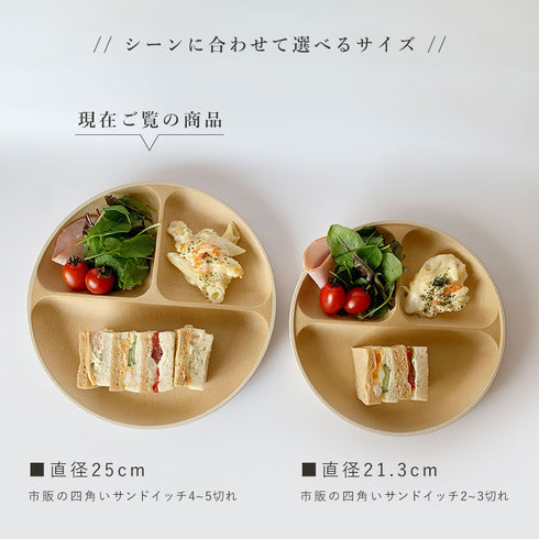アースカラー 抗菌ランチプレート.|s9